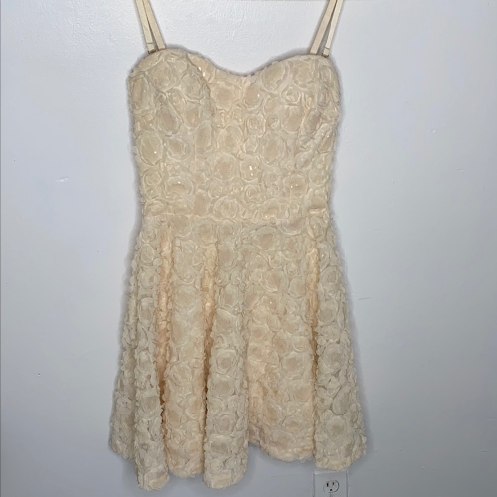 Beige Bebe dress